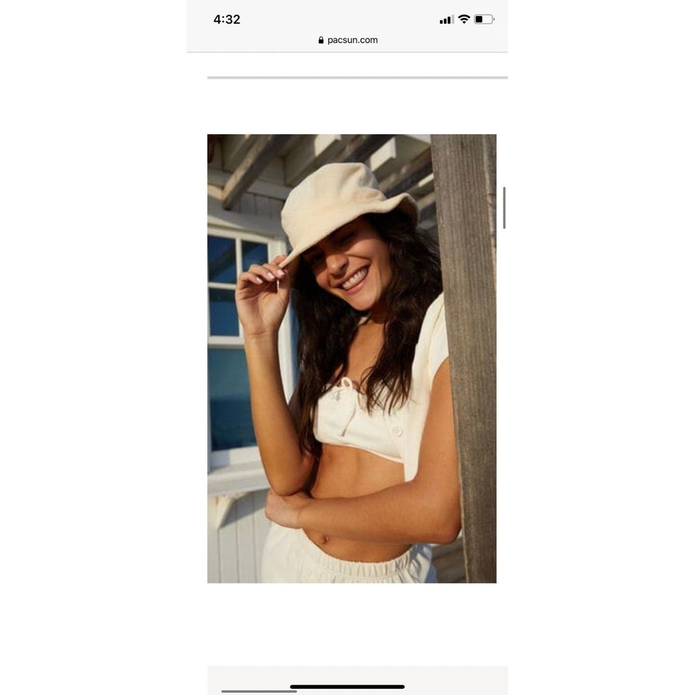 NWT Pacsun terry bucket hat